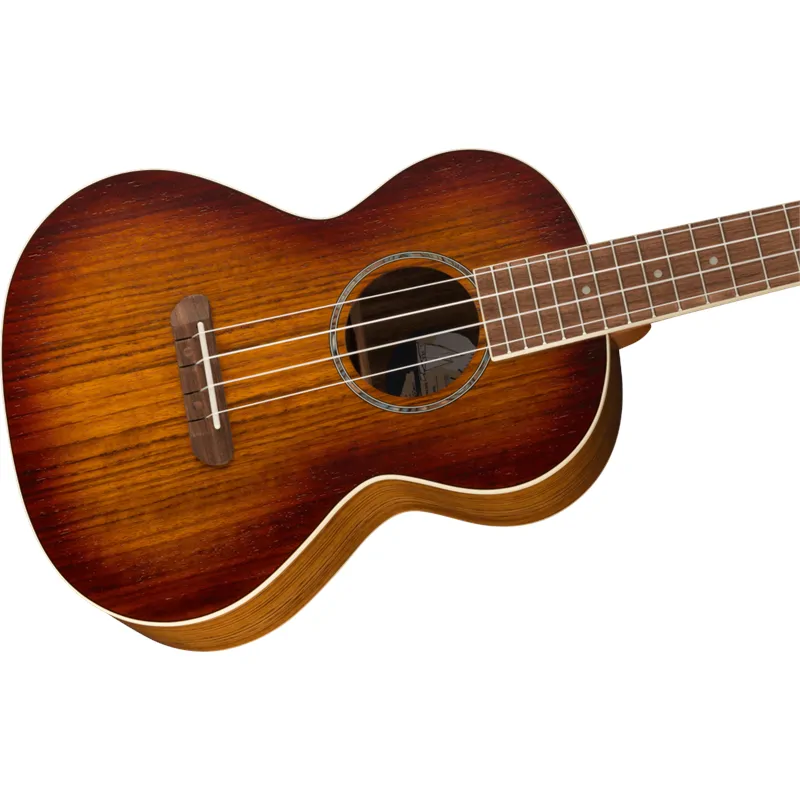 FENDER Fender Rincon Tenor Ukulele Walnut Fingerboard Aged Cognac Burst - zdjecie 3