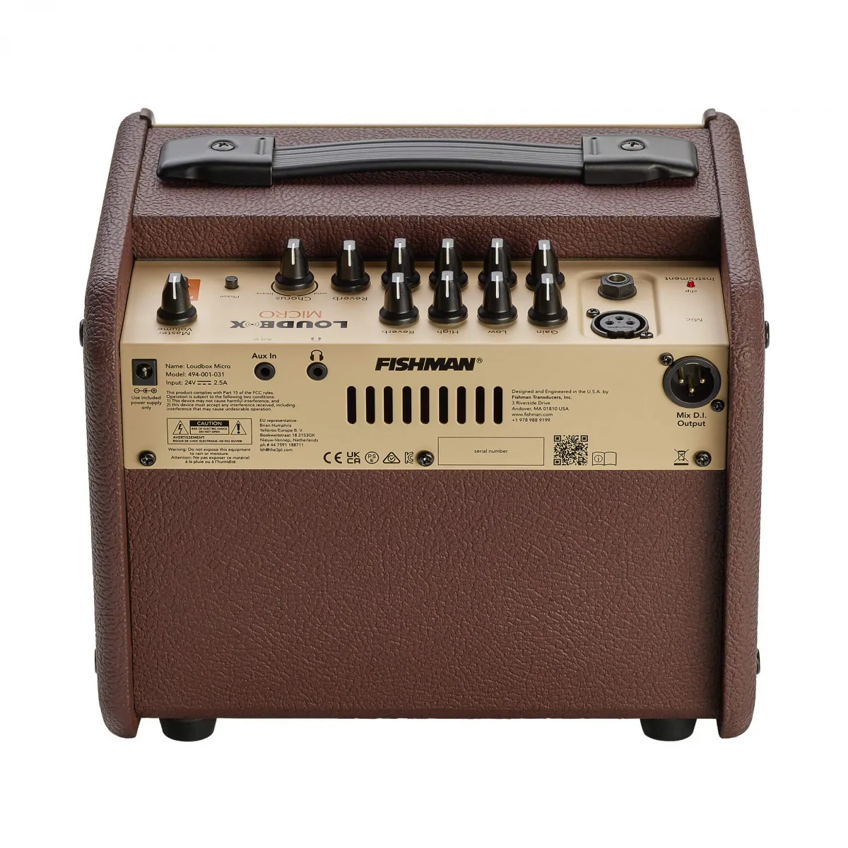 FISHMAN Fishman Loudbox Micro wzmacniacz do instrumentów akustycznych - zdjecie 3