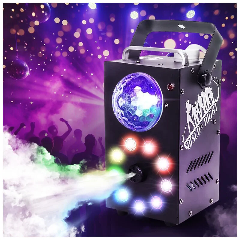 LIGHT4ME LIGHT4ME PARTY FOG 700W V2 generator wytwornica dymu mgły kula disco efekt świetlny RGB pilot bezprzewodowy uchwyt montażowy - zdjecie 8