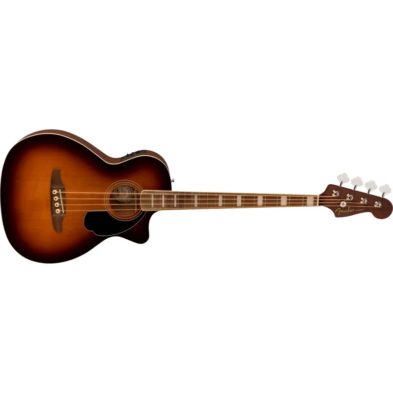 FENDER Fender Kingman Bass Walnut Fingerboard Black Pickguard Shaded Edge Burst - zdjecie 6