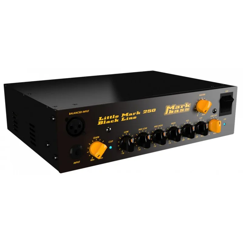MarkBass MarkBass Little Mark 250 Black Line head basowy