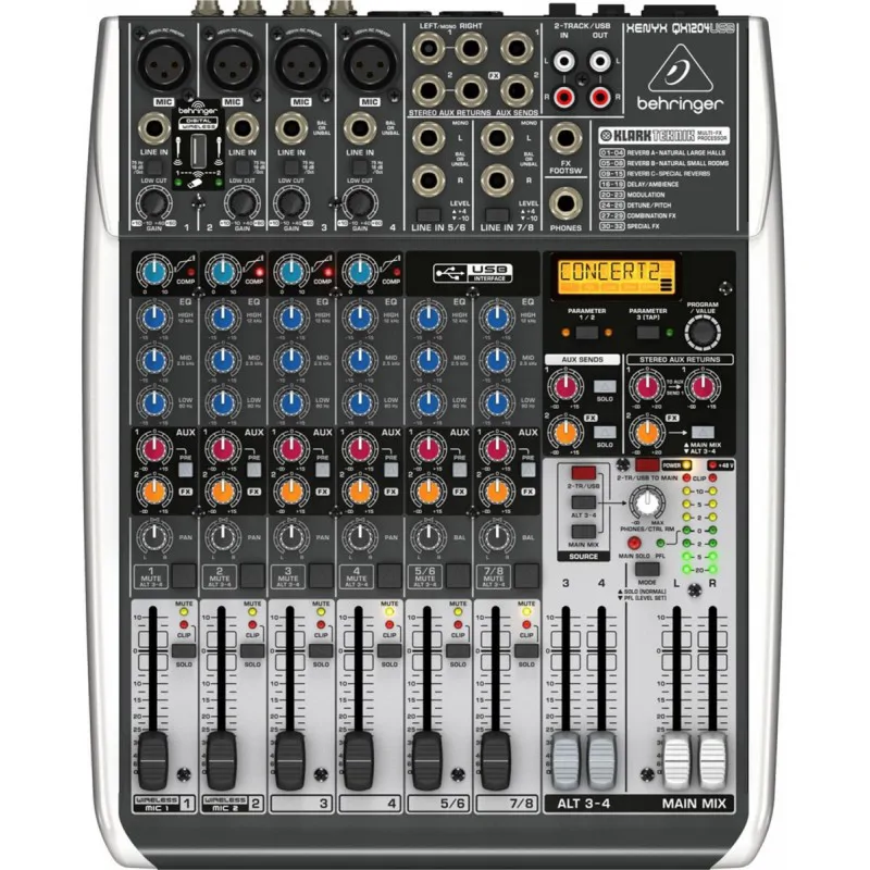 Behringer Behringer XENYX QX1204USB mikser audio - zdjecie 3