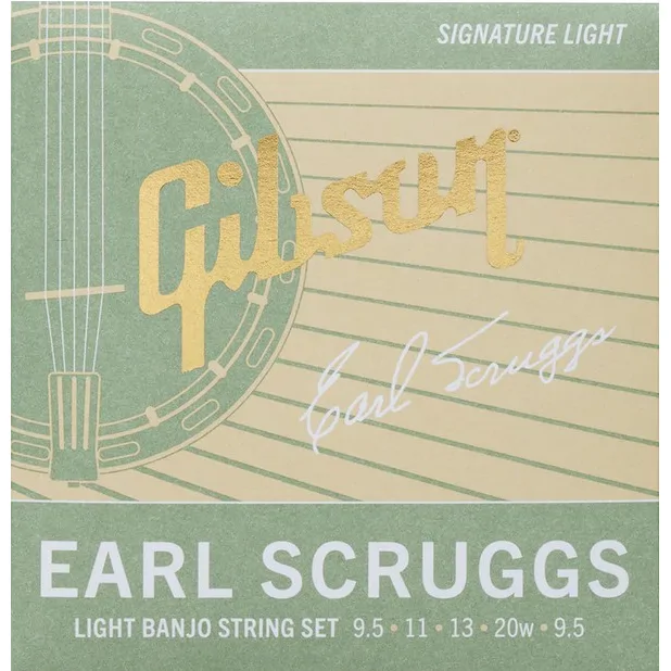 Gibson Gibson SBG-ES9 Earl Scruggs Struny do Banjo 9,5-20 struny do banjo