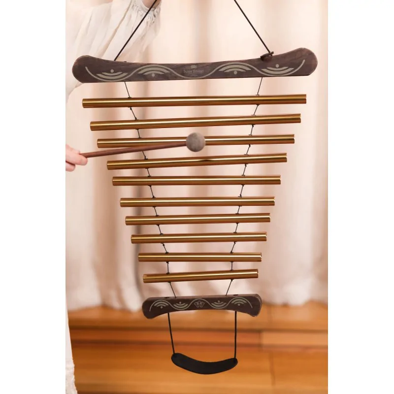 Meinl Sonic Energy MEINL Sonic Energy Meditation Flow Chime, 35" / 88 cm, 440 Hz, 10 Notes, D Major, Bronze - zdjecie 3