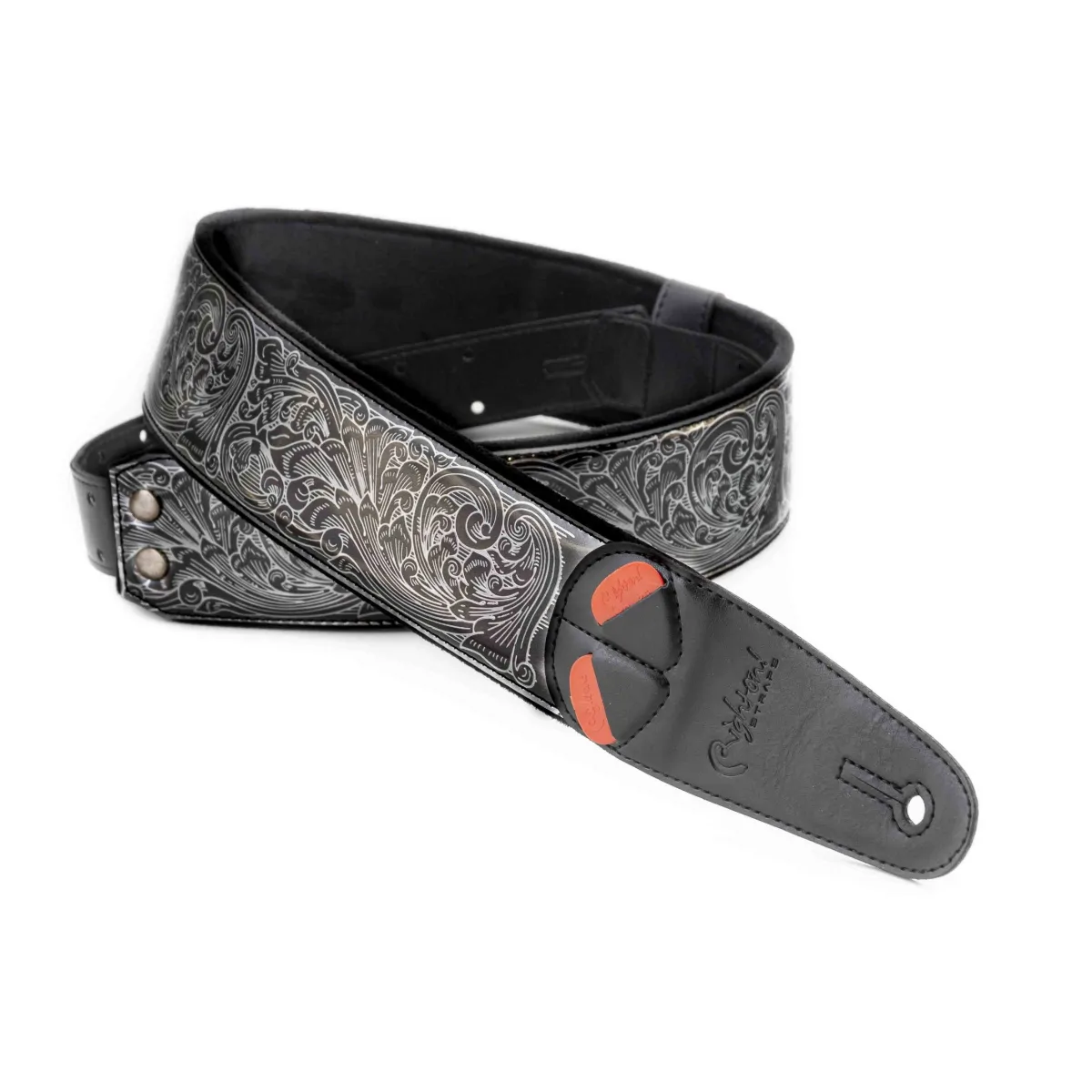 RightOn! Straps RightOn! Revolver Titanium Mojo Pas do gitary