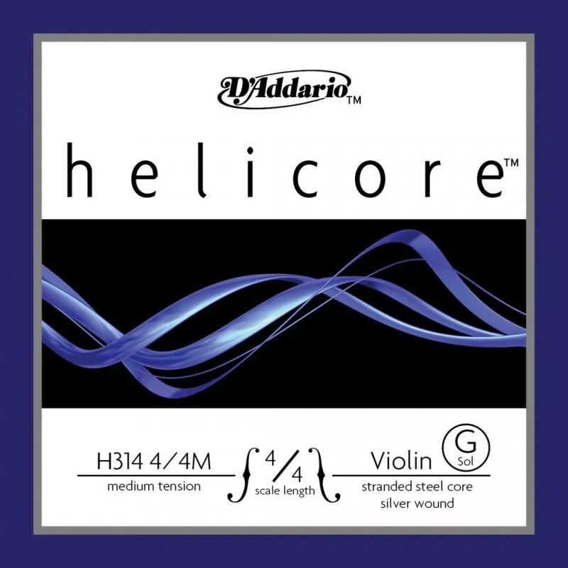 D'ADDARIO D'Addario H314 Helicore 4/4 "G" struna skrzypcowa