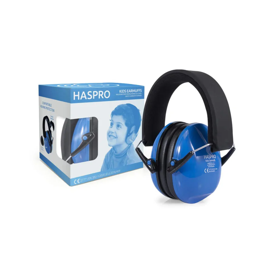 Haspro Haspro Kids Earmuffs Blue nauszniki dla dzieci