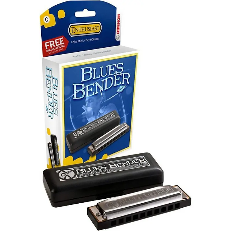 HOHNER HOHNER BLUES Bender F harmonijka ustna - zdjecie 2
