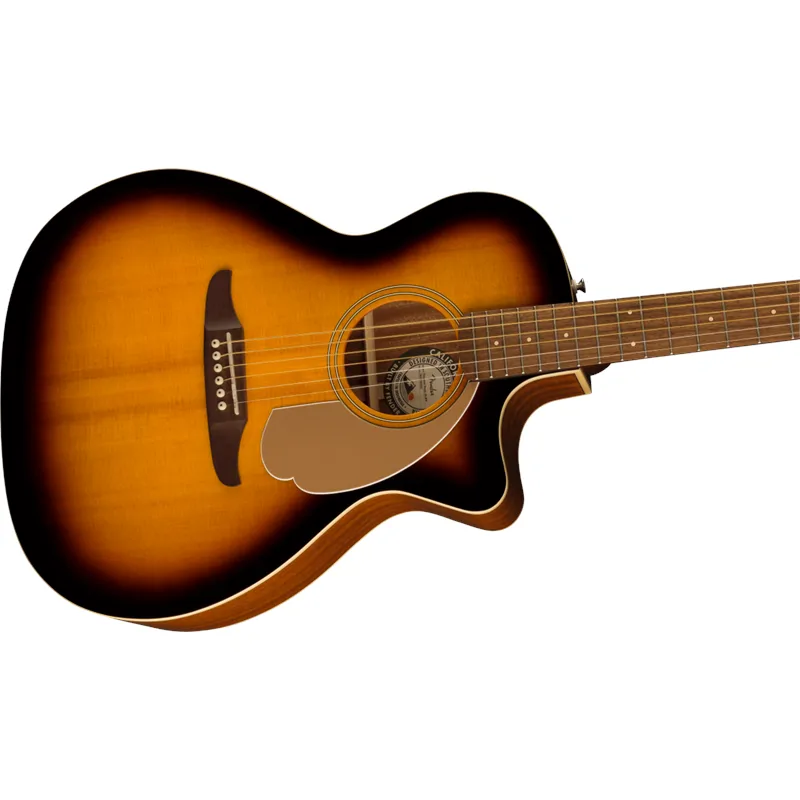 FENDER Fender Newporter Player Walnut Fingerboard Gold Pickguard Sunburst - zdjecie 4