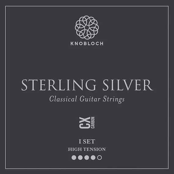 Knobloch Knobloch Strings STERLING Silver CX Carbon 500SSC - Struny do Gitary Klasycznej