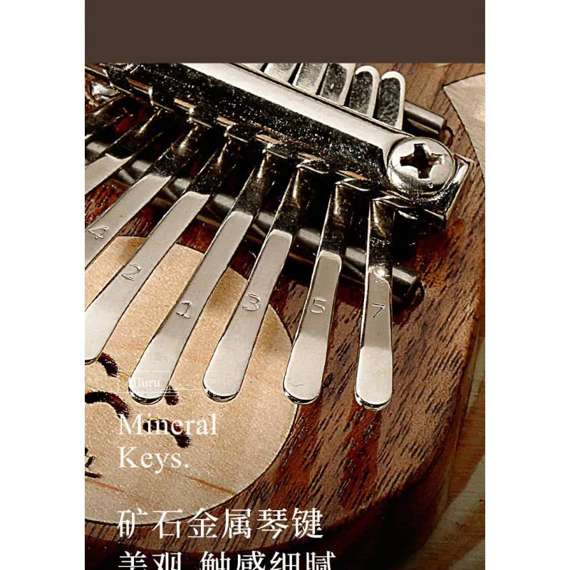 Hluru Hluru Kalimba KML8-Walnut - zdjecie 11