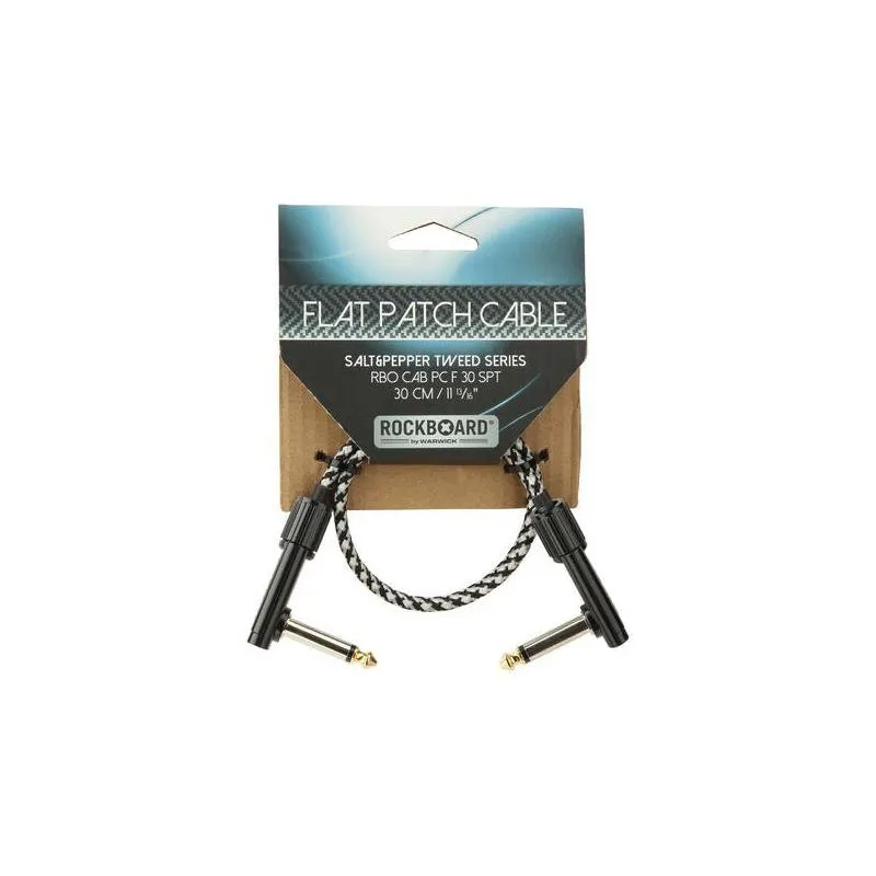 Rockboard RockBoard PCF30SPT Flat Patch Salt & Pepper Tweed 30cm kabel złączka - zdjecie 5