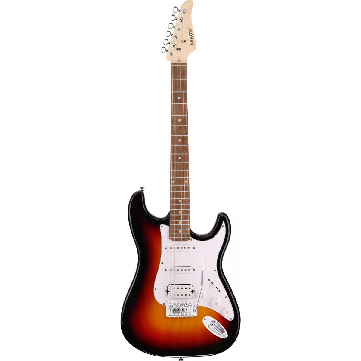 Arrow Arrow Tonecaster ST 211 Tobacco Burst Rosewood/White gitara elektryczna
