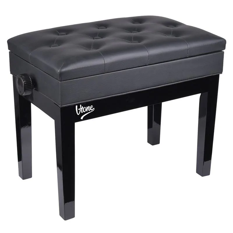 V-TONE V-TONE ŁAWA 2 BK ława do pianina ze schowkiem