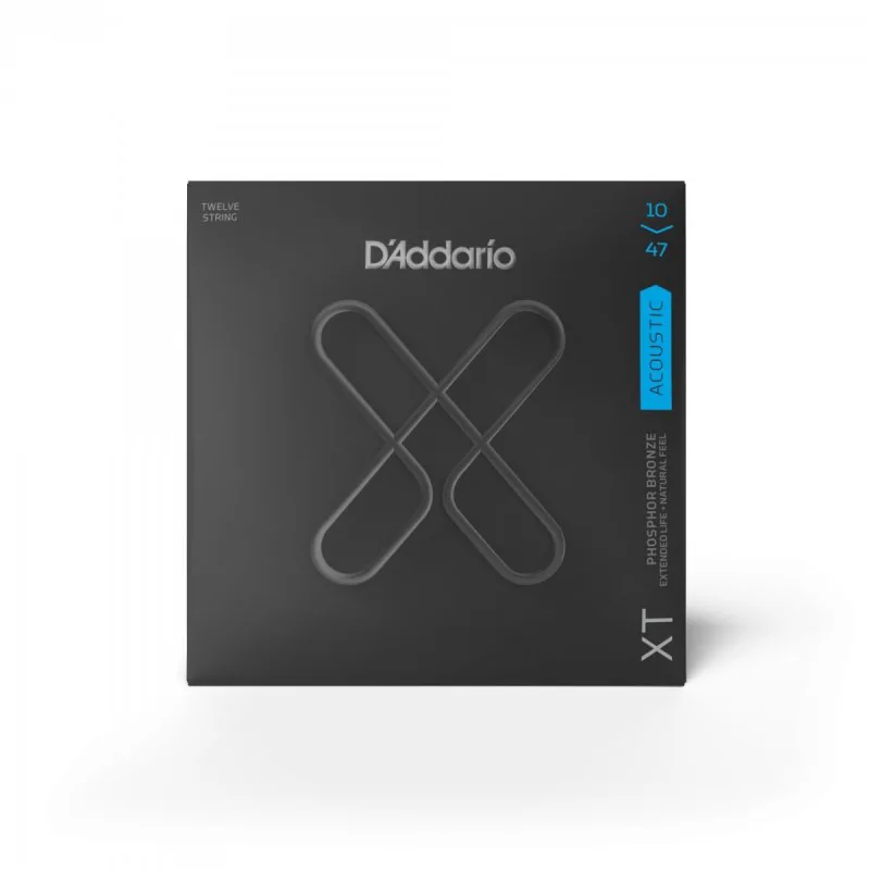 D'ADDARIO D'Addario XTAPB1047-12 10-47 struny akustyczne 12str phosphor bronze