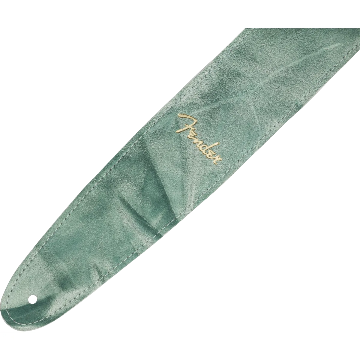 FENDER Fender Tie Dye Leather Strap Sage Green 2" - zdjecie 2