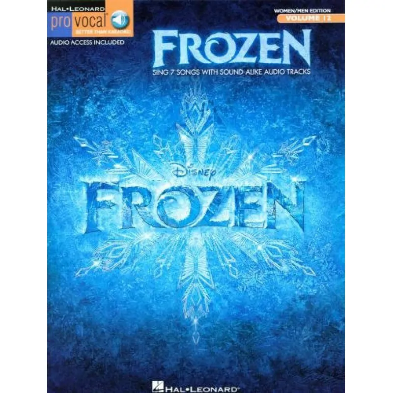 Hal Leonard Hal Leonard Frozen Pro vocal