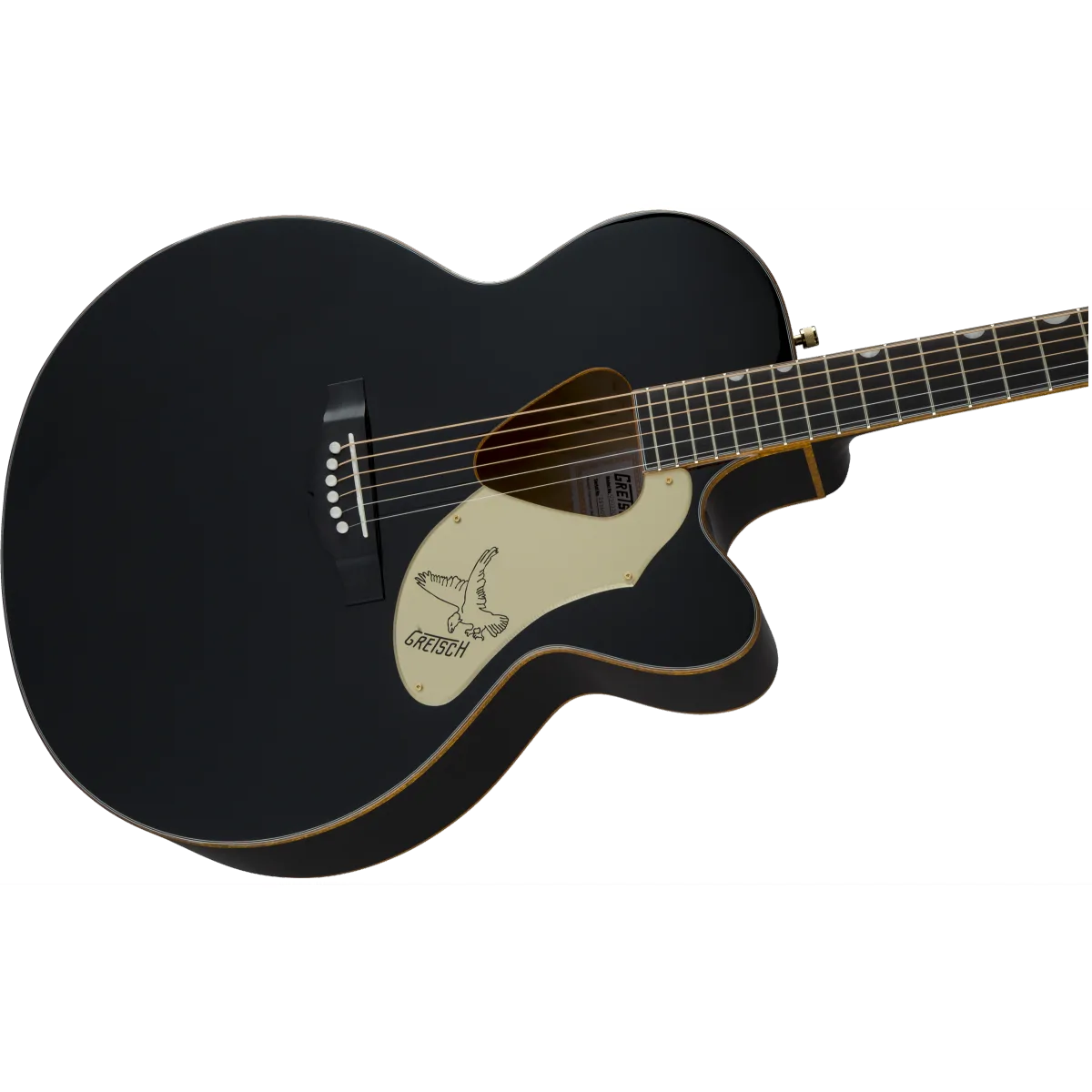 Gretsch Gretsch G5022CBFE Rancher Falcon Jumbo Cutaway Acoustic Electric Fishman Pickup System Black - zdjecie 8