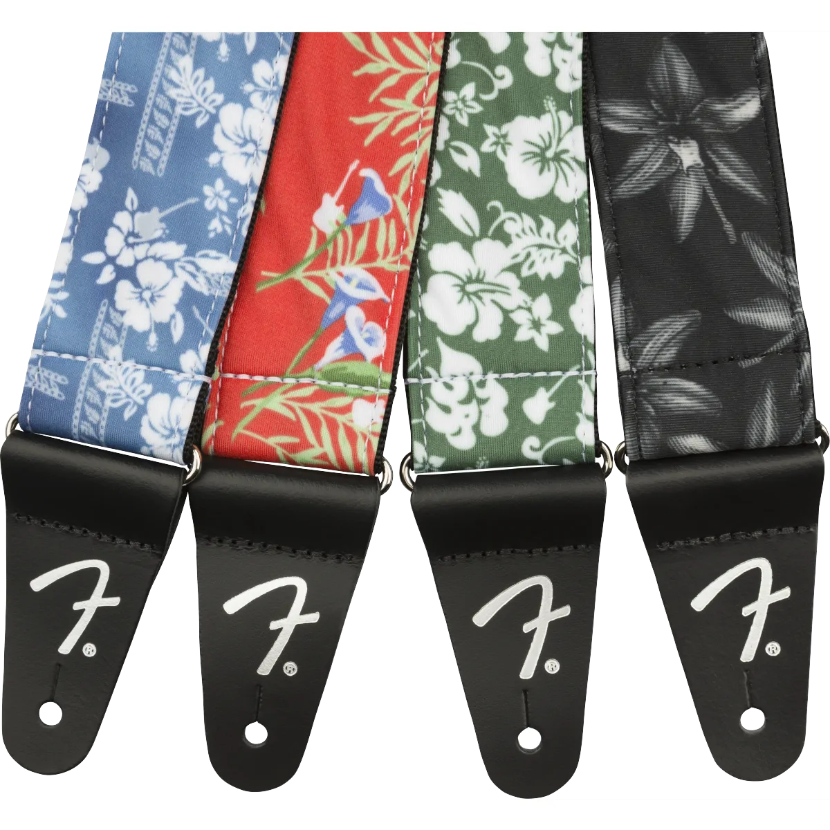 FENDER Fender Hawaiian Strap Red Floral - zdjecie 3