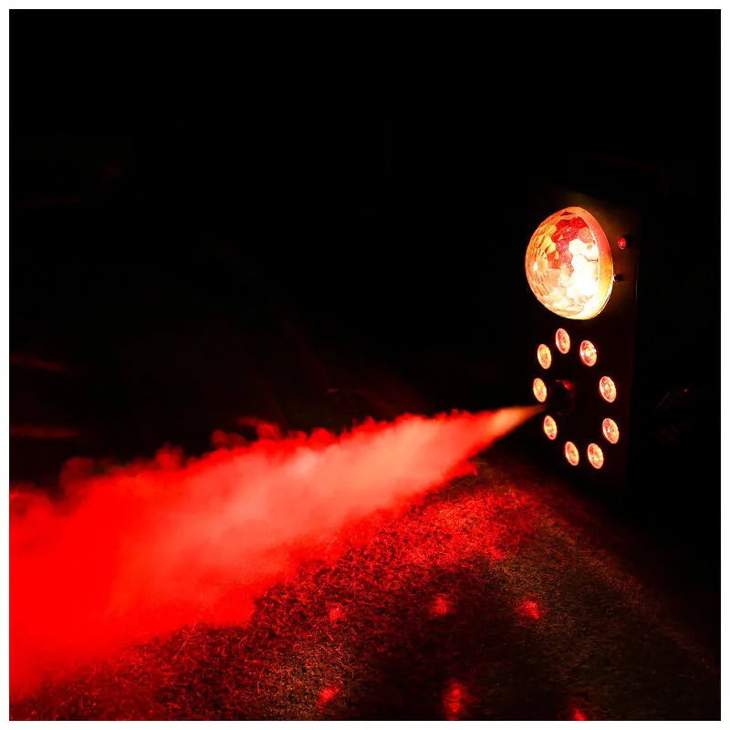 LIGHT4ME LIGHT4ME PARTY FOG 700W V2 generator wytwornica dymu mgły kula disco efekt świetlny RGB pilot bezprzewodowy uchwyt montażowy - zdjecie 7