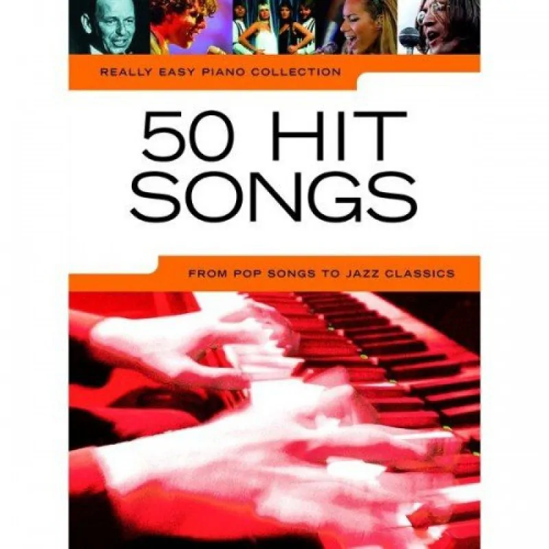 Wise Publications Really Easy Piano Collection: 50 Hit Songs - nuty na fortepian