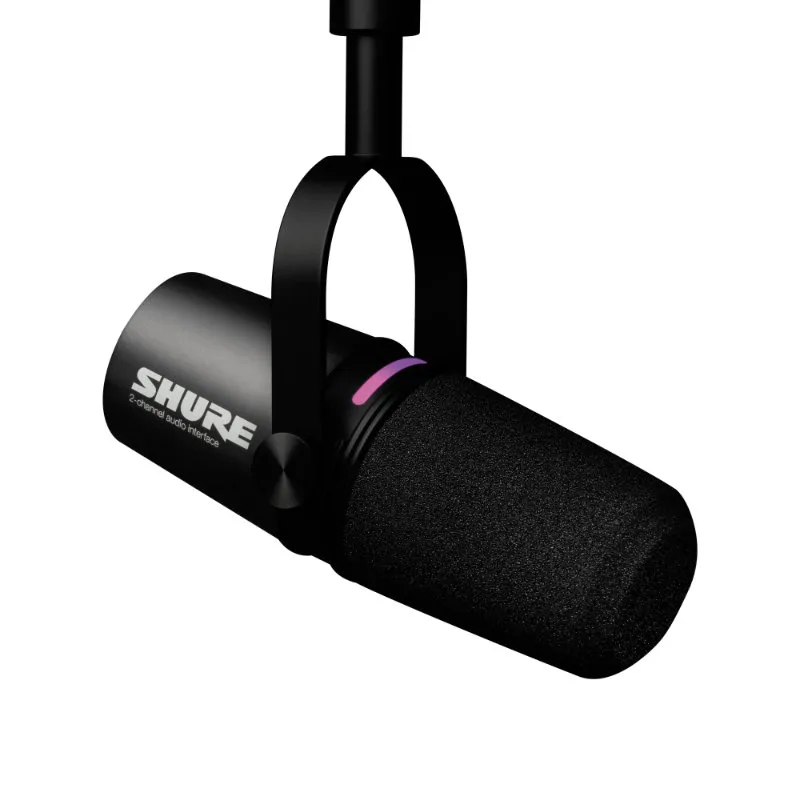 SHURE Shure MV7i - Mikrofon lektorski/wokalny z wbudowanym interfejsem audio - zdjecie 6