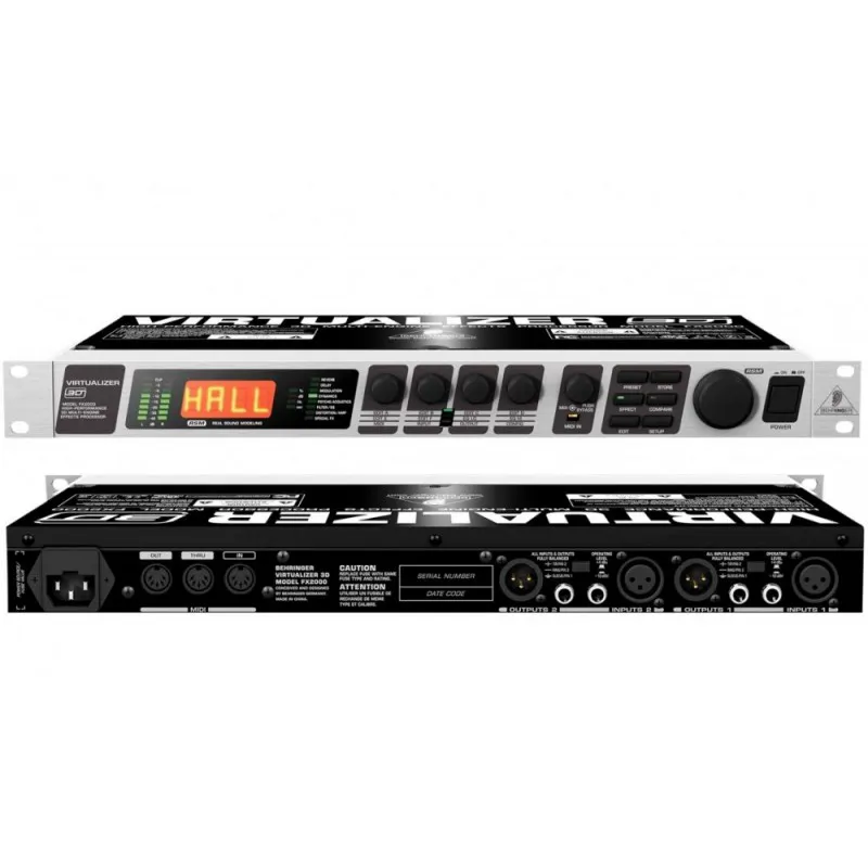 Behringer Behringer Multiefekt VIRTUALIZER 3D FX2000