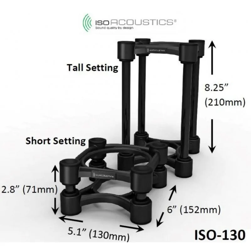 Iso Acoustics IsoAcoustics ISO-130 stojak izolator monitorów - zdjecie 4