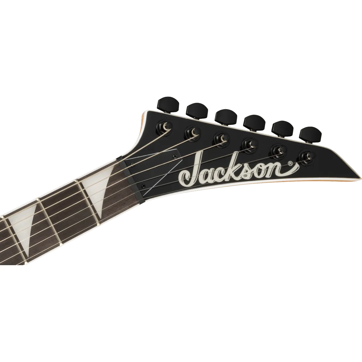 Jackson Jackson Dinky JS20 DKQ 2PT Amaranth Fingerboard Transparent Green Burst - zdjecie 5