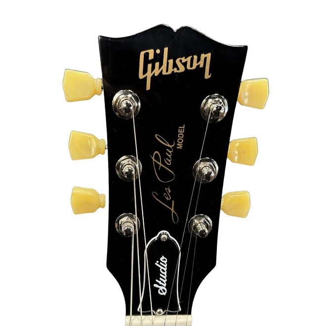 Gibson Gibson Les Paul Studio Metallic Gold Top Gitara Elektryczna - zdjecie 2