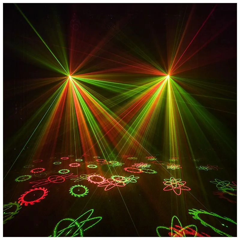 LIGHT4ME LIGHT4ME OCTALED efekt świetlny disco RGBWA flower laser stroboskop - zdjecie 10