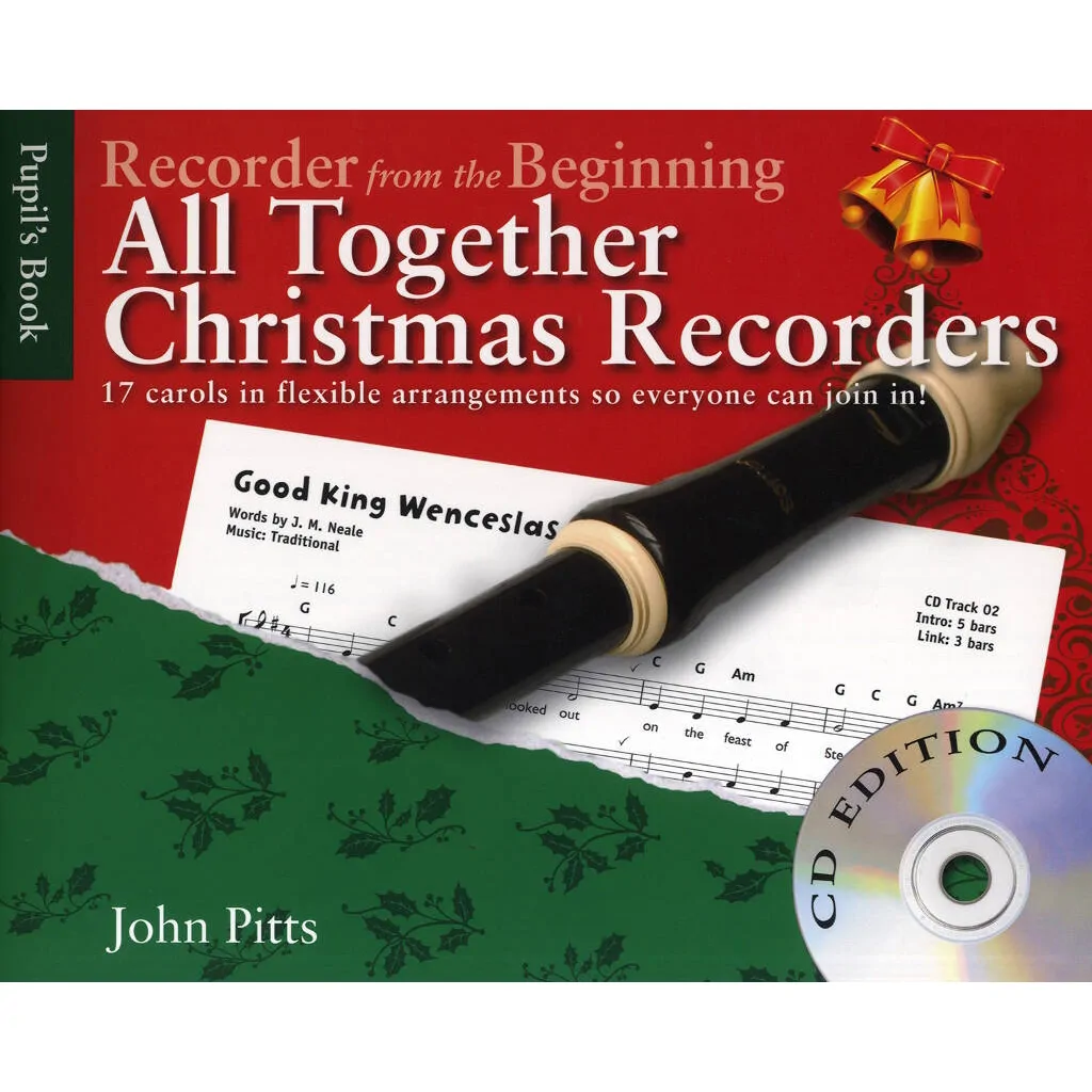 Chester Music All Together Christmas Recorders na flet prosty