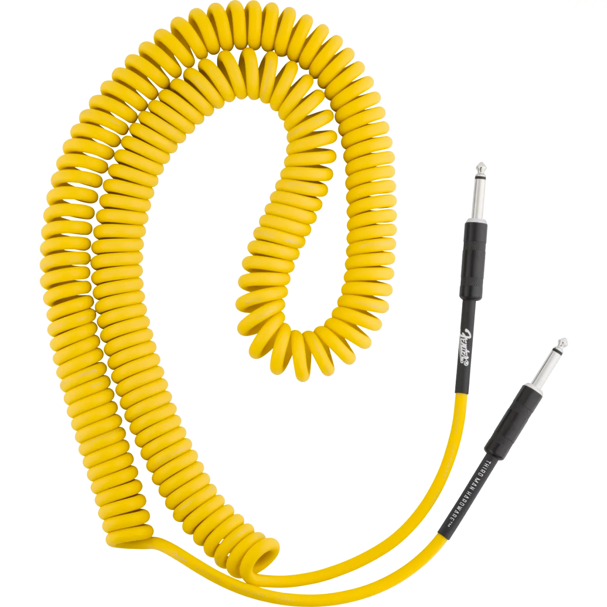 FENDER Fender 30' Coil Cable x Third Man Hardware Yellow
