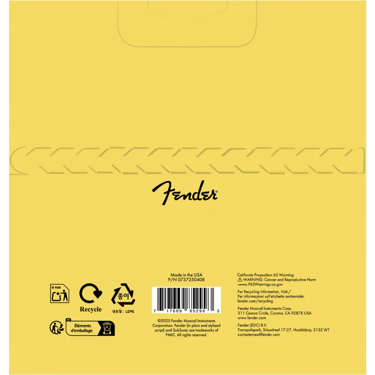 FENDER Fender SubSonic 7250HM Bass Strings Nickel-Plated Steel Long Scale 50-105 - zdjecie 2