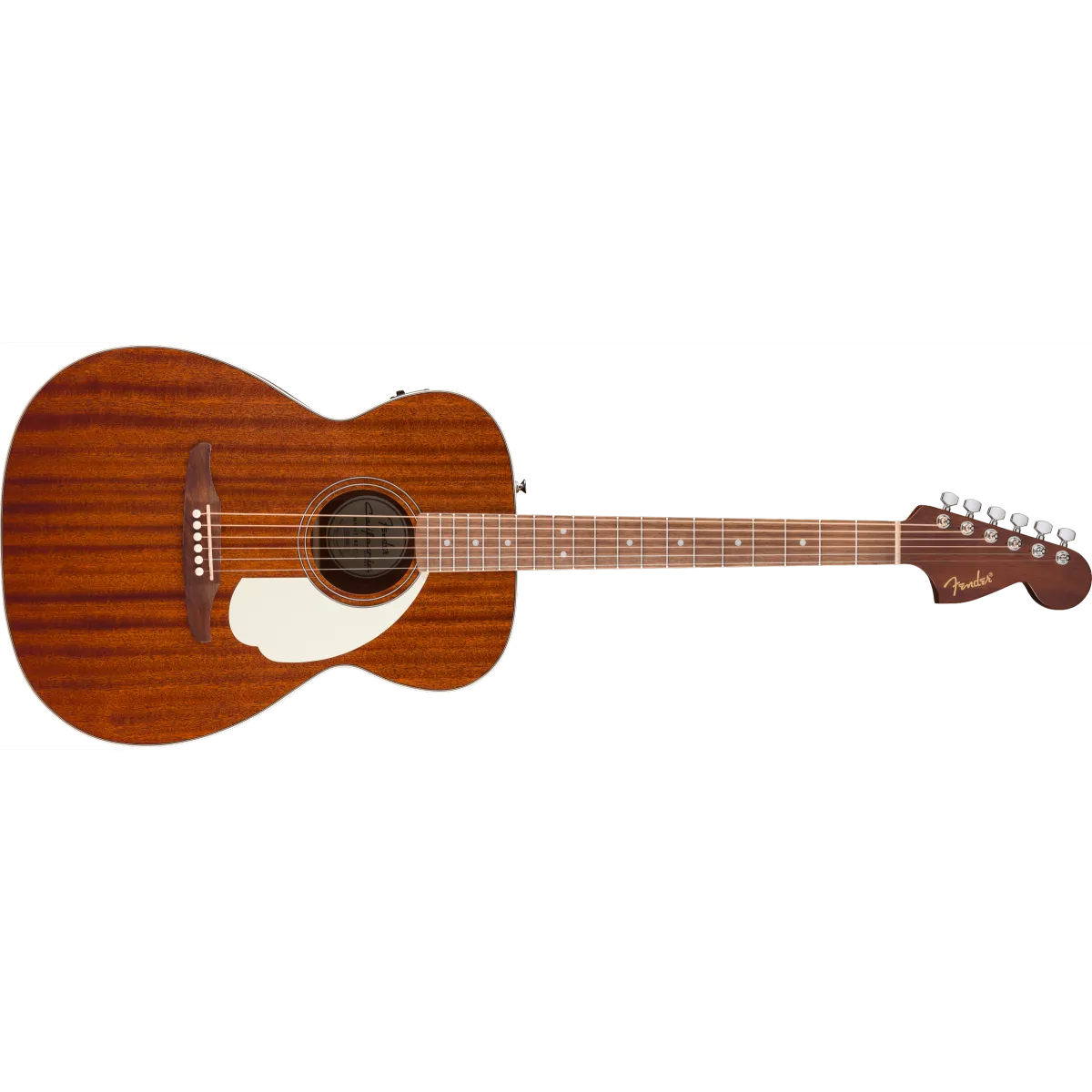 FENDER Fender California Standard Monterey E Sapele Top Ivory Pickguard Natural Sapele