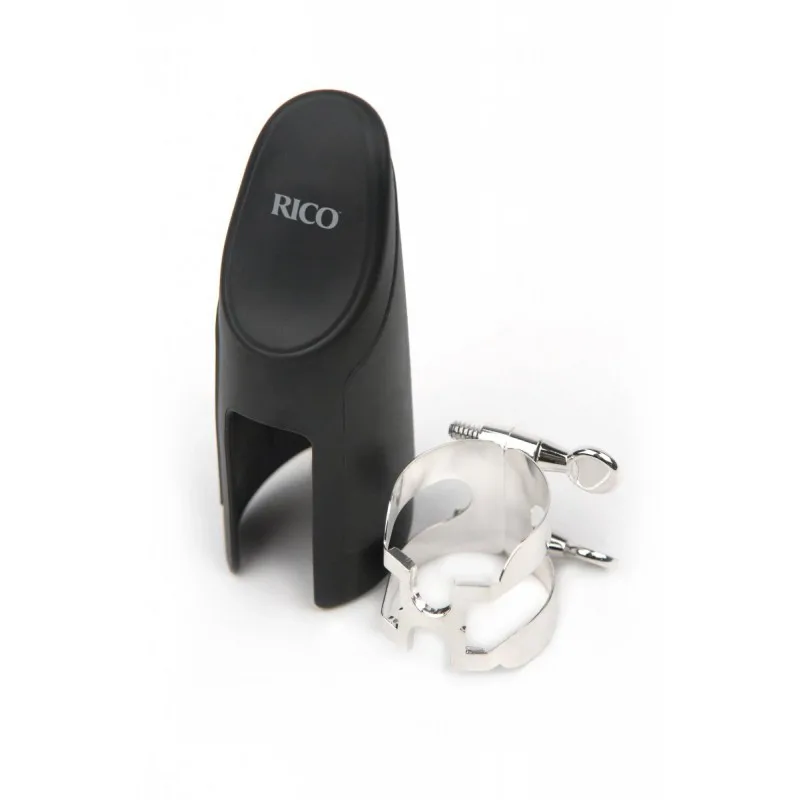 D'ADDARIO D'Addario Rico H-Ligature & Cap Alto Saxophone Silver ligatura ustnika saksofonu altowego niklowana kapturek