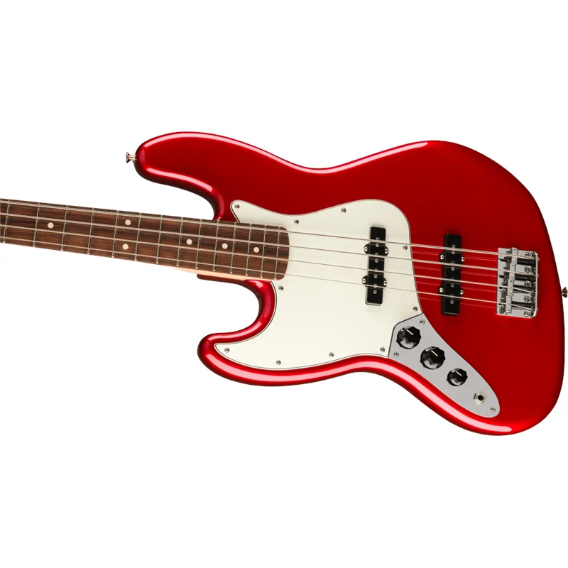 FENDER Fender Player Jazz Bass Left-Handed Pau Ferro Fingerboard Candy Apple Red - zdjecie 4