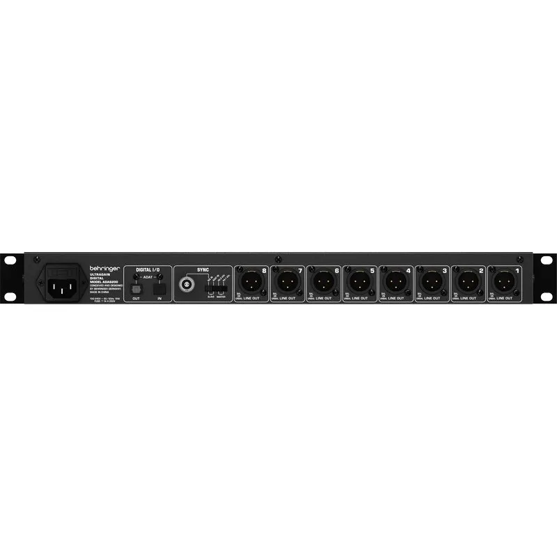 Behringer Behringer Ultragain Digital ADA8200 - zdjecie 3