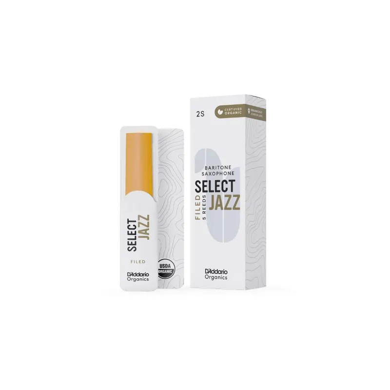 D'ADDARIO D'Addario Organic Select Jazz Filed Baritone Saxophone saksofon barytonowy