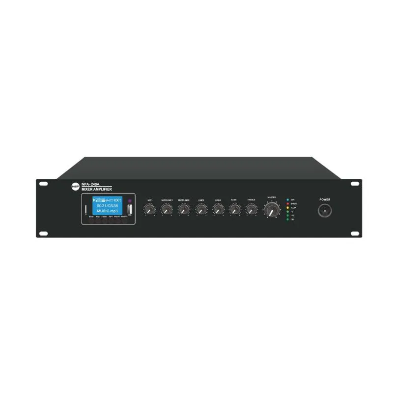 NSP NSP NPA-240A Wzmacniacz MIXER - zdjecie 3
