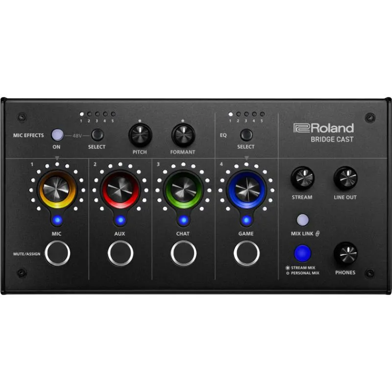 ROLAND Roland BRIDGECAST Dual Bus Gaming MIXER - zdjecie 2