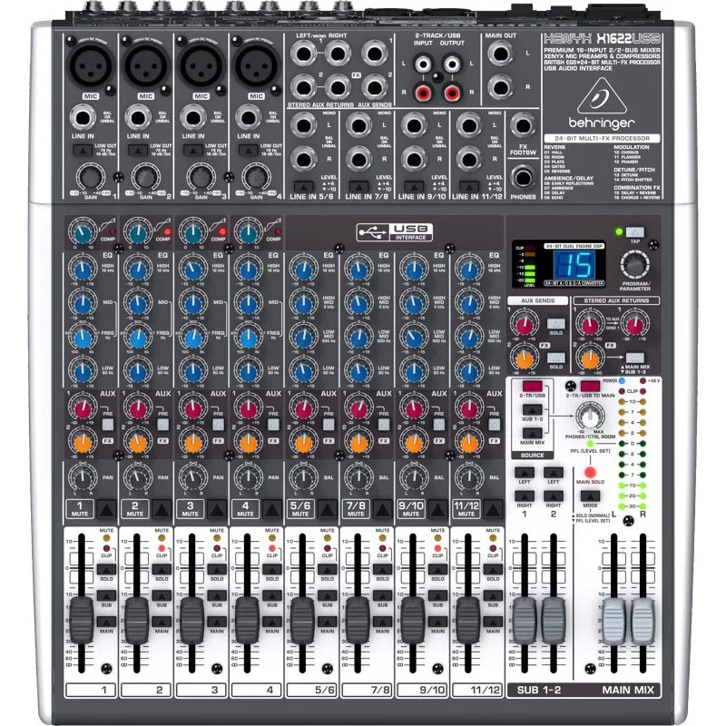Behringer Behringer Mikser kompaktowy XENYX X1622USB