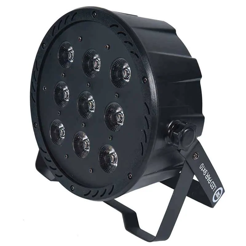 LIGHT4ME LIGHT4ME LED PAR 9X10W MKII RGBW pilot IR - zdjecie 2