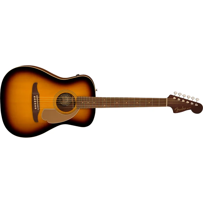 FENDER Fender Malibu Player Walnut Fingerboard Gold Pickguard Sunburst - zdjecie 3