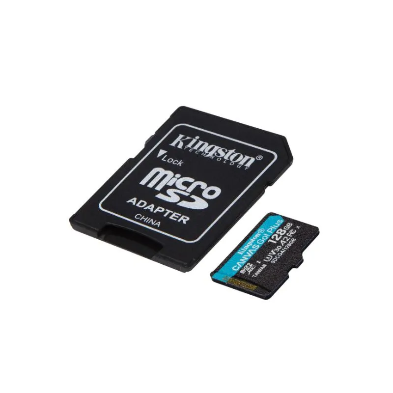 KINGSTON KINGSTON microSDXC Canvas Go Plus 128GB + Adapter - zdjecie 5