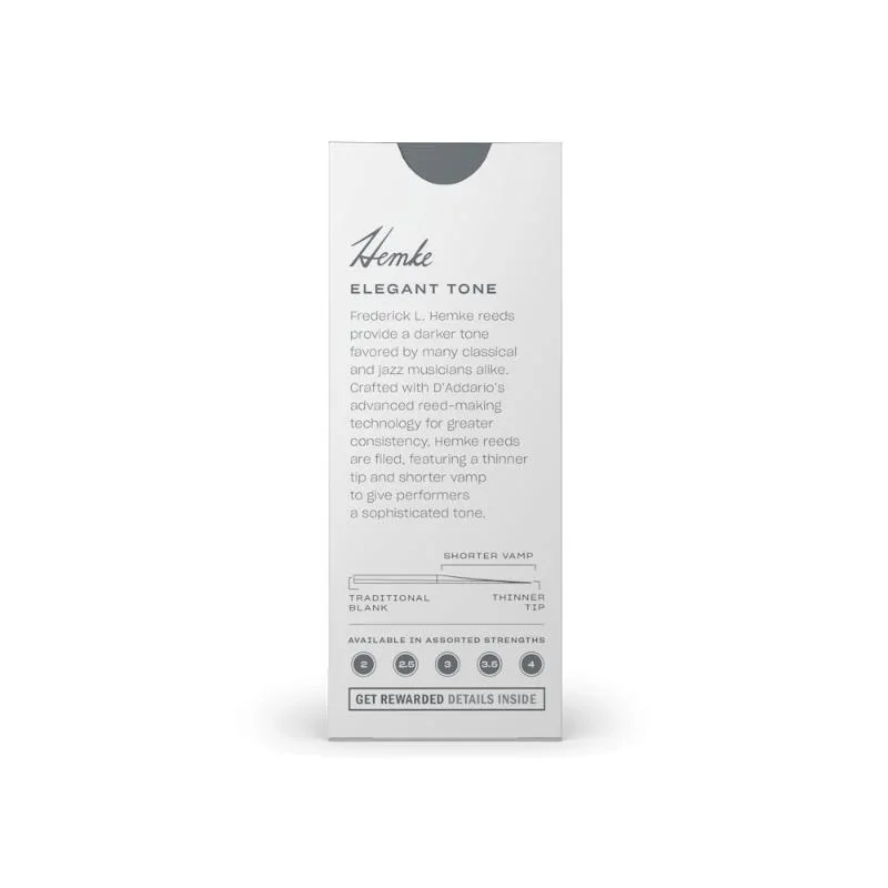 D'ADDARIO D'Addario Hemke 2.5 stroik do saksofonu tenorowego - zdjecie 2