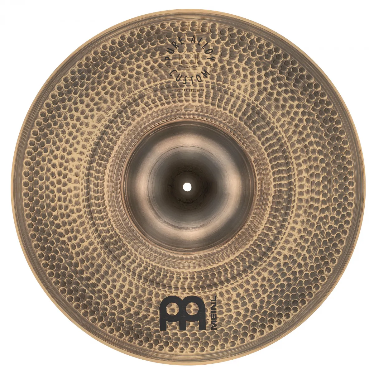 MEINL MEINL Cymbals Pure Alloy Custom Super Bell Ride - 21"
