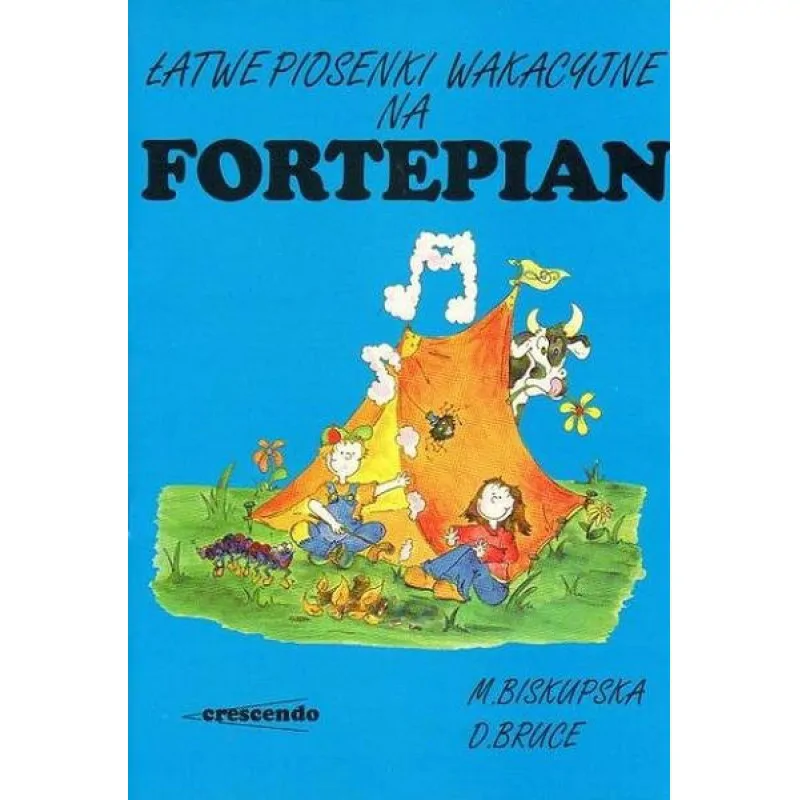 CRESCENDO CRESCENDO Łatwe piosenki wakacyjne na fortepian