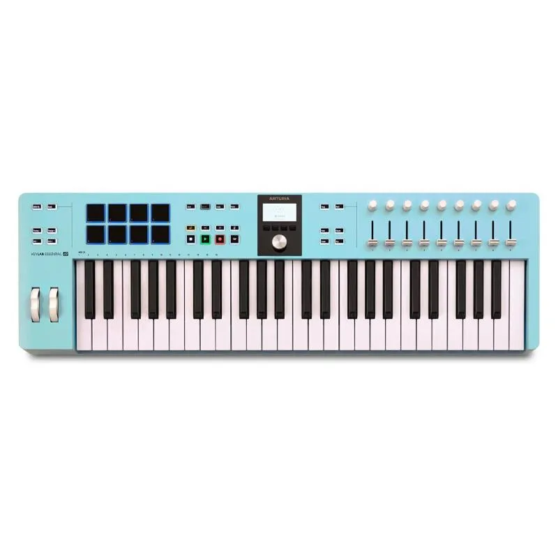 Arturia ARTURIA KeyLAB Essential 49 mk3 Aquamarine - zdjecie 4