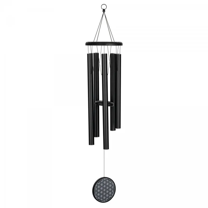 Meinl Sonic Energy MEINL Sonic Energy Flower of Life Meditation Chime, 36" / 90 cm, 432 Hz, Black